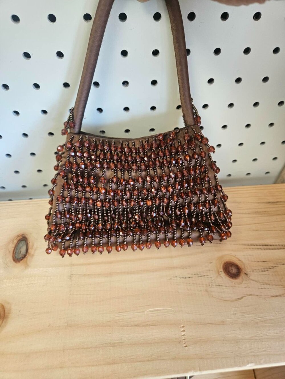 Vintage Le Regale Black Beaded Mini Bag - Picture 3 of 3